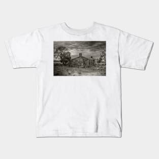 Settlers Cottage Ruins, Sedan, South Australia Kids T-Shirt